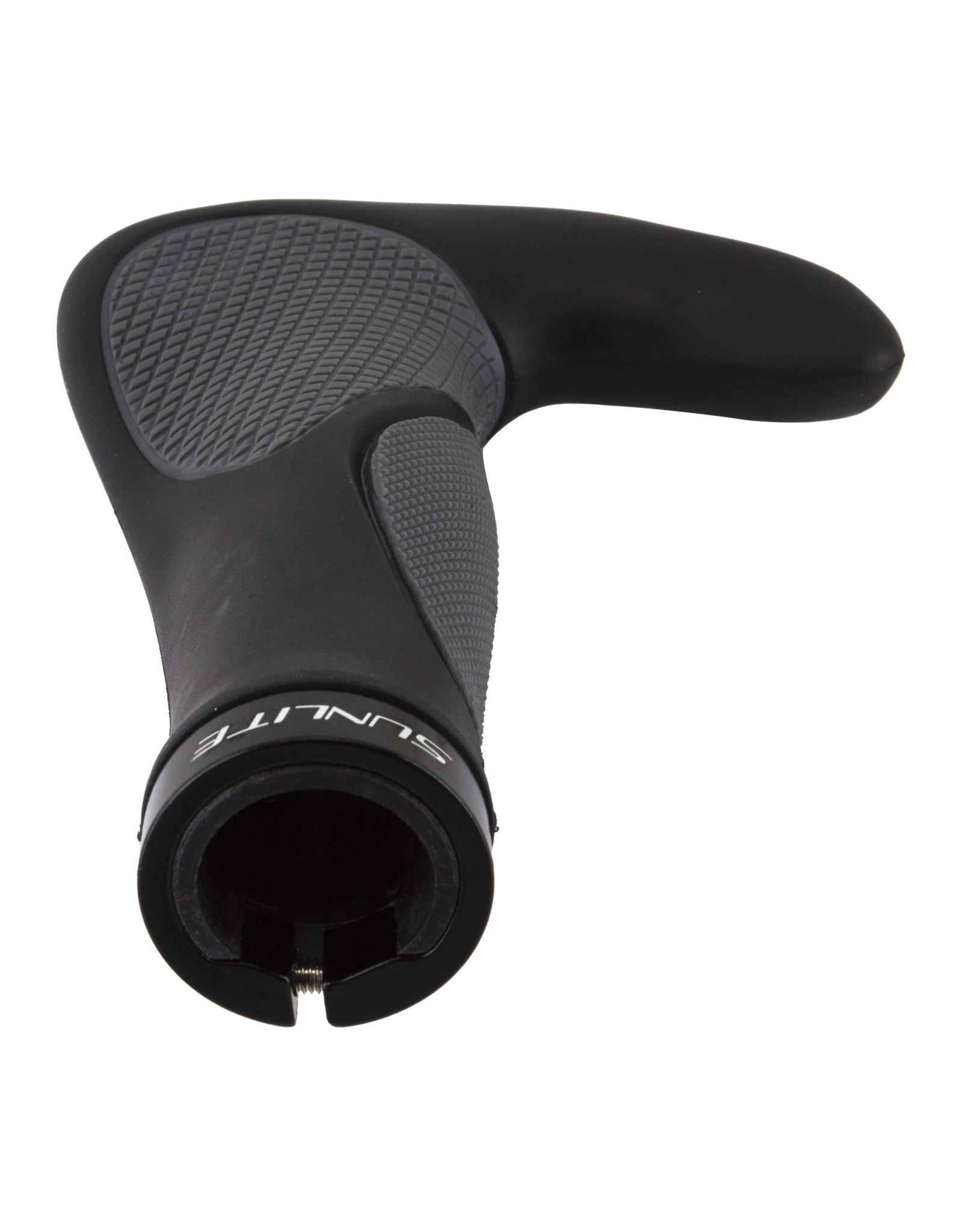 Grips Sunlite Ergo Form Plus Dual Locking 140 mm Black/ Grey