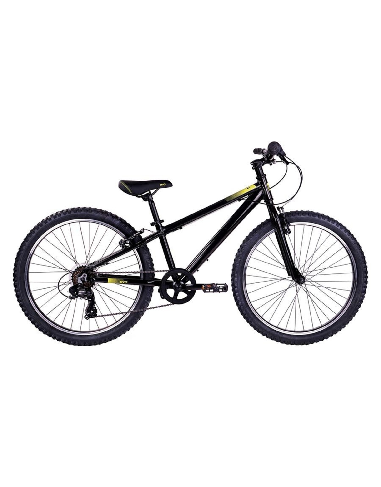 EVO Bicycle EVO Rock Ridge 24 24"WH Black