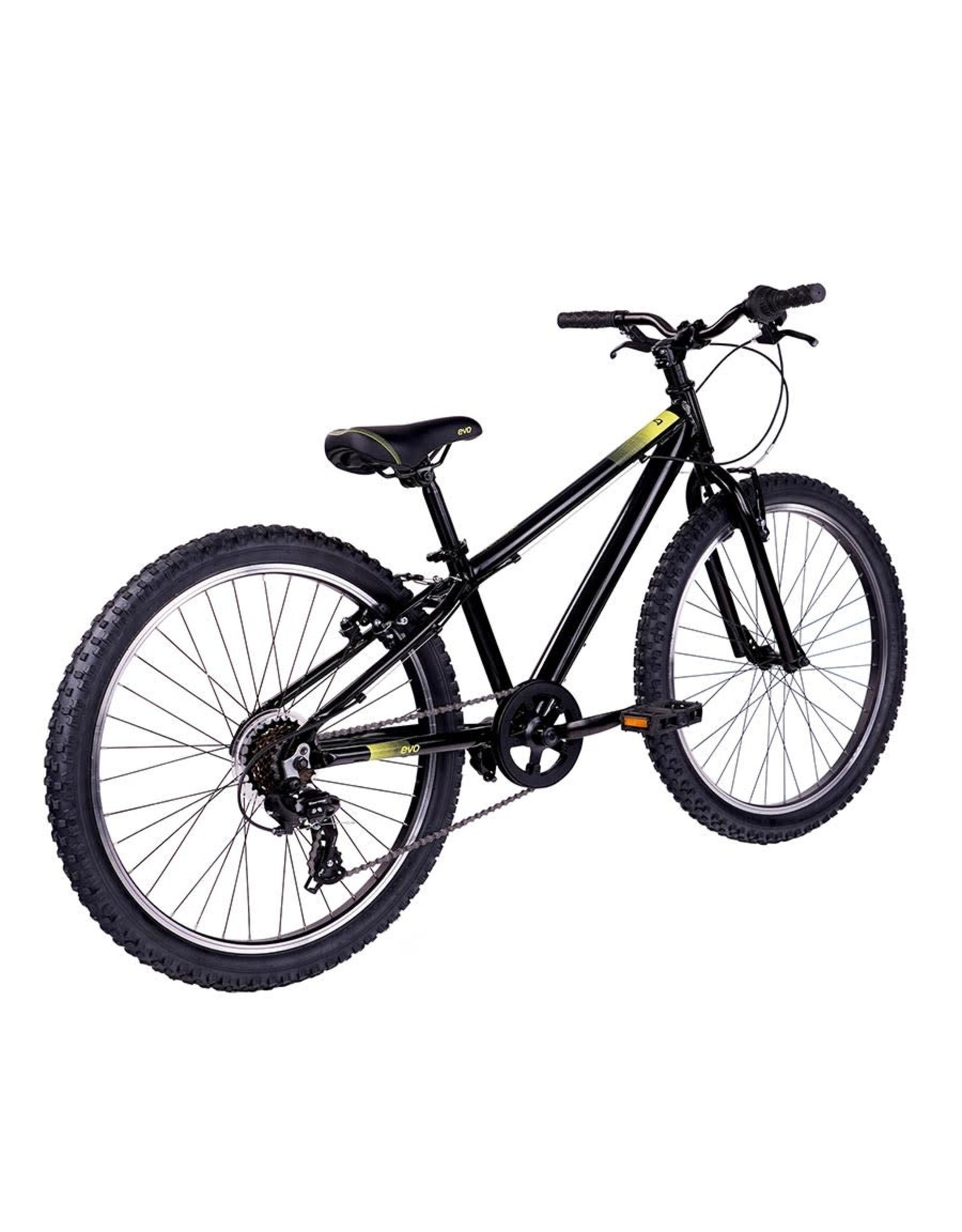 EVO Bicycle EVO Rock Ridge 24 24"WH Black