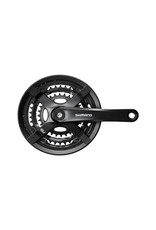 Shimano Crankset Shimano Tourney FC-TY501 6/7/8-Sp 175 mm 28/38/48t Black