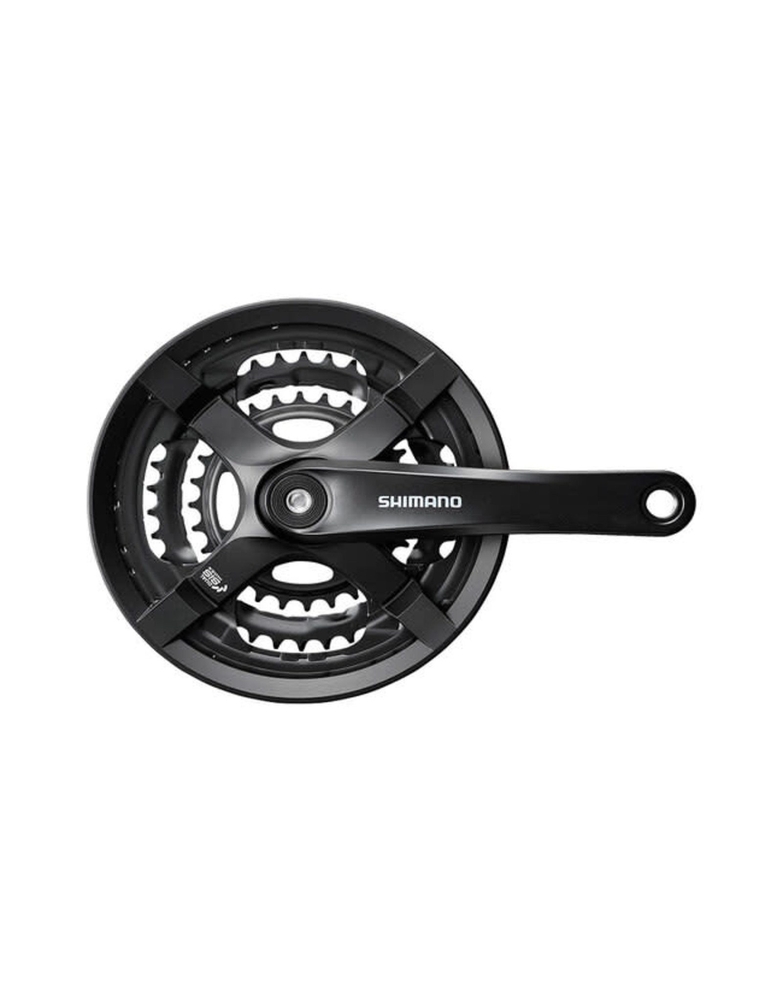 Shimano Crankset Shimano Tourney FC-TY501 6/7/8-Sp 175 mm 28/38/48t Black