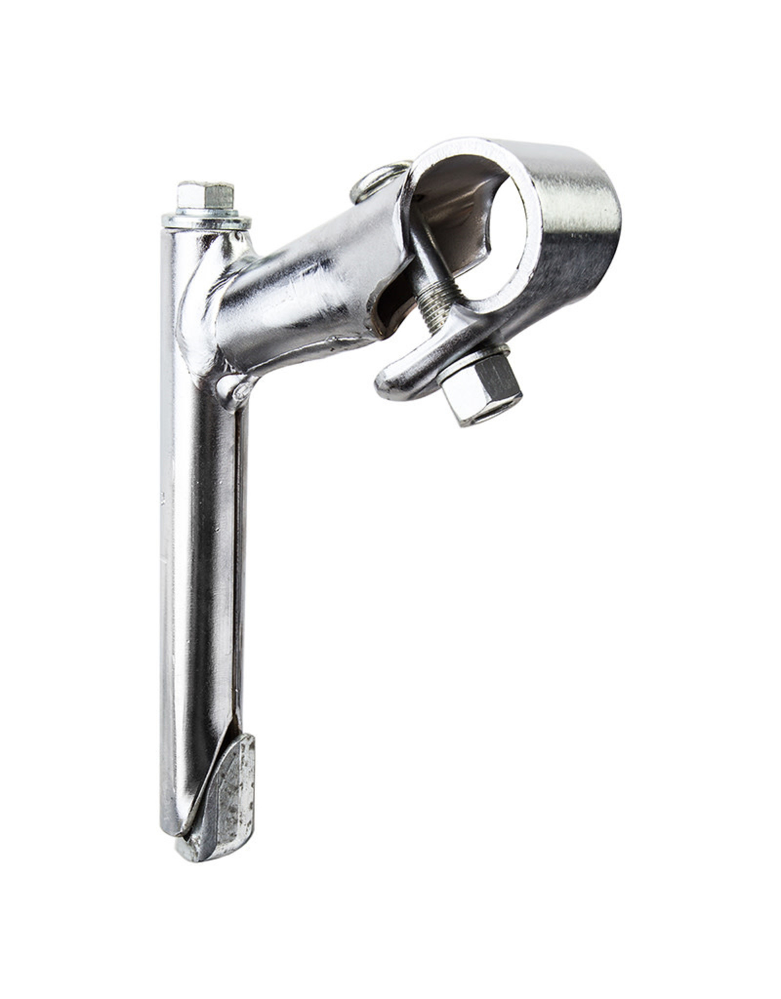 Wald Products Stem Wald #550 21.1 mm Quill 6" Length 60 mm Length 15° 25.4 mm Bar Clamp Chrome