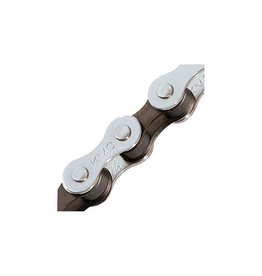 KMC Chain KMC S1 1/2"x1/8" 1-Sp 112 Links Silver/Brown