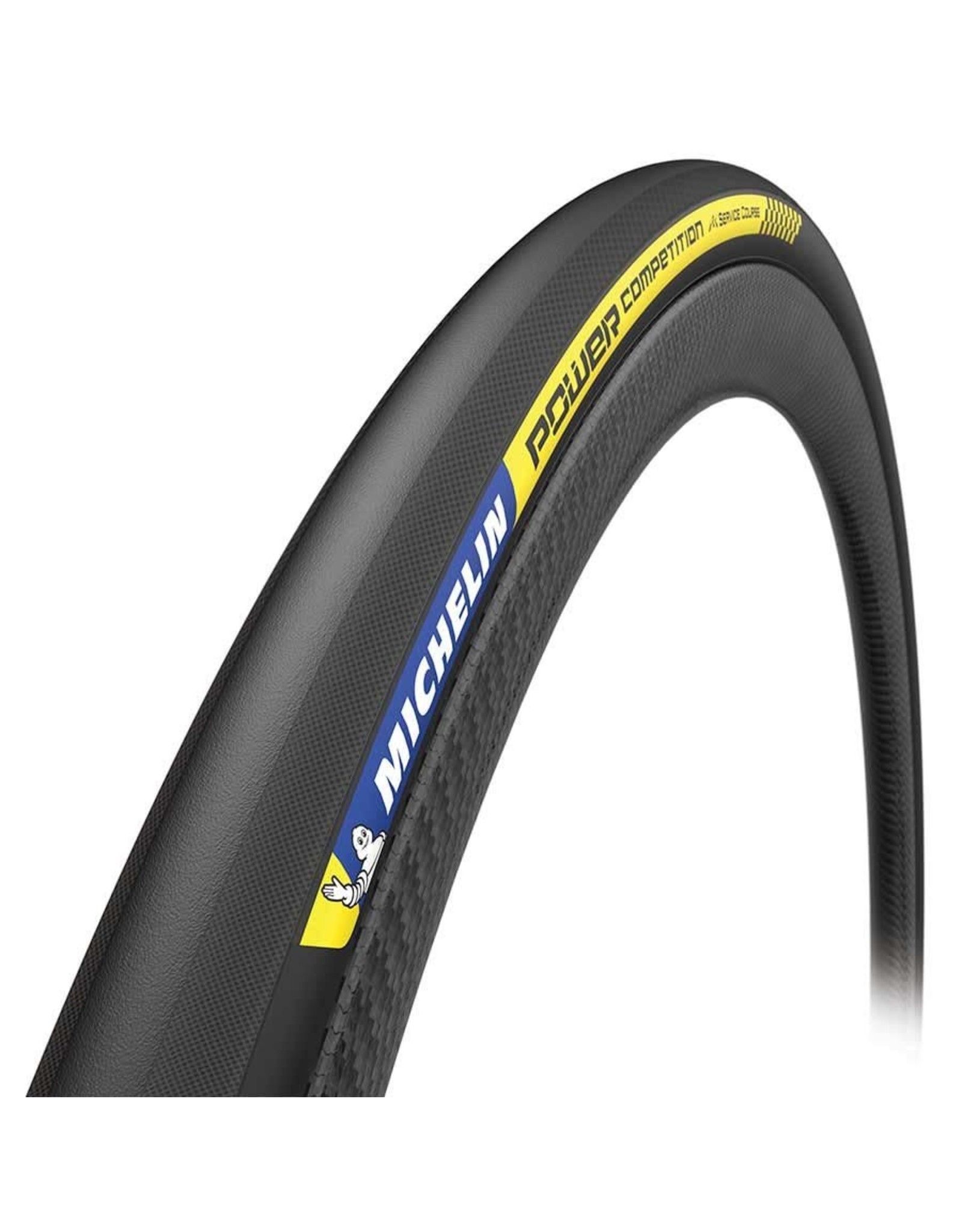 Michelin Tire Michelin Power Competition Tubular 700x25c Hi-Density Protek Black