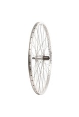 Wheel Alex DM18 Silver/ Shimano Acera FH-T3000 26" 36h QR 135 mm O.L.D. Shimano HG Cassette SS Spokes Silver