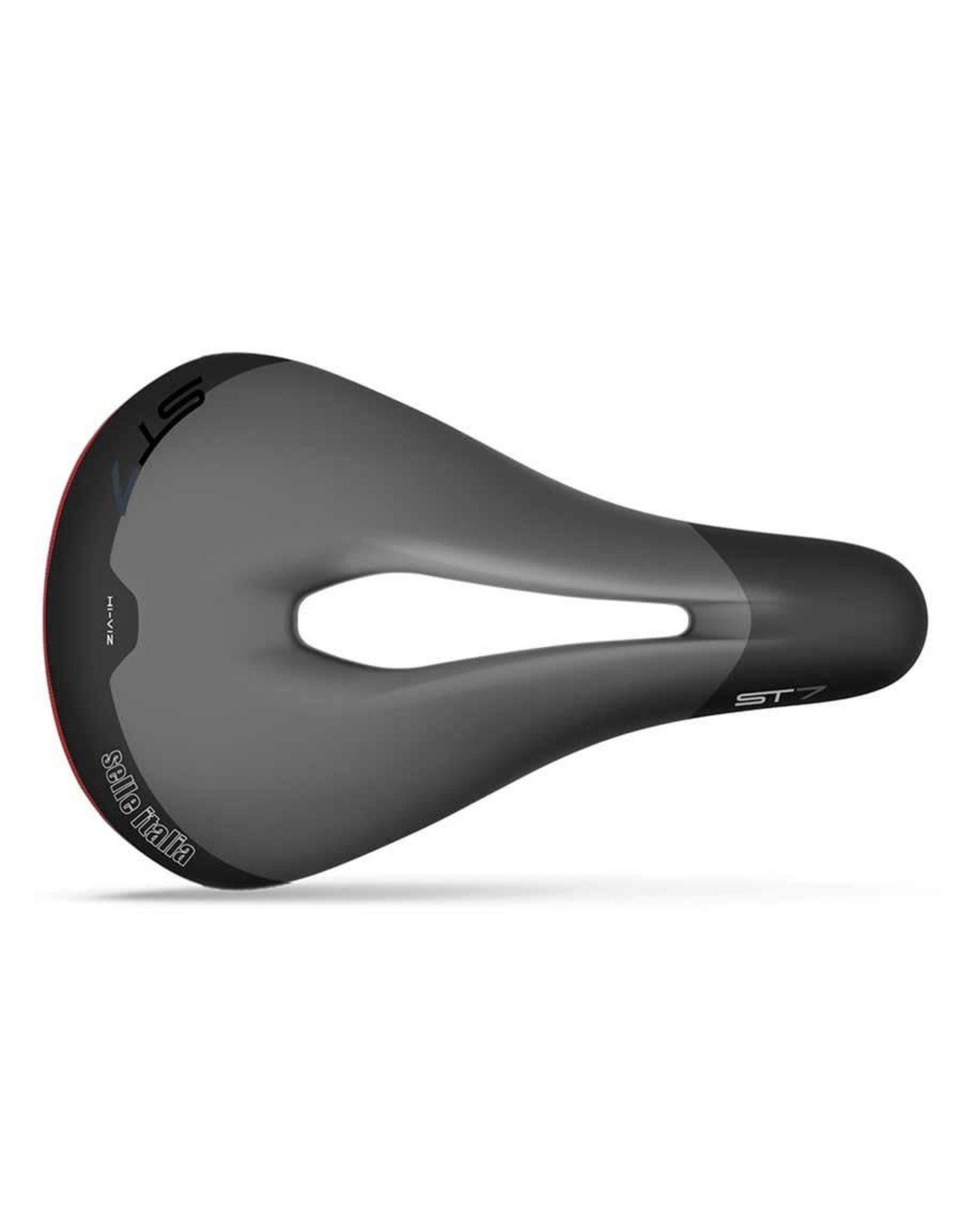 Selle Italia Saddle Selle Italia ST 7 Vision Superflow, 250x165 mm Unisex 395 g Black/Hi-Viz