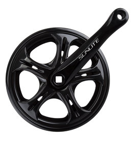 Crankset Sunlite Big City 48t 170 mm For 3/32" Chain Square Taper Black