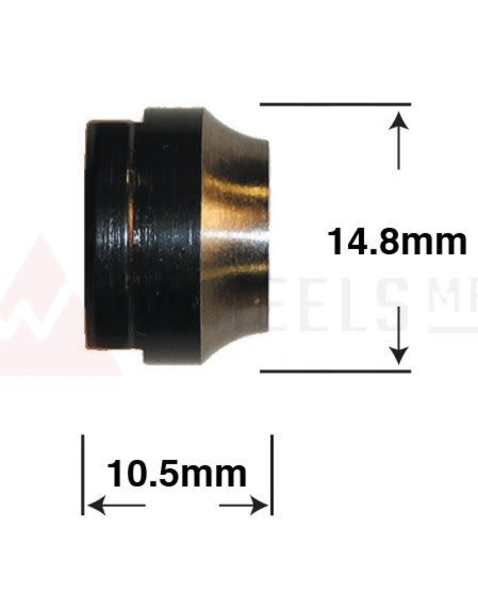 WheelsManufacturing Hub Cone Wheels Mfg. CN-R036 9x1 mm 14.8 mm Diameter 10.5 mm Length