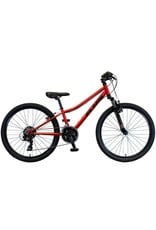 KHS Bicycles Bicycle 2022 KHS T-Rex 24"WH Chrome Red