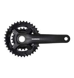 Shimano Crankset Shimano FC-MT210-B2 9-Sp 175 mm 22/36t Boost Black