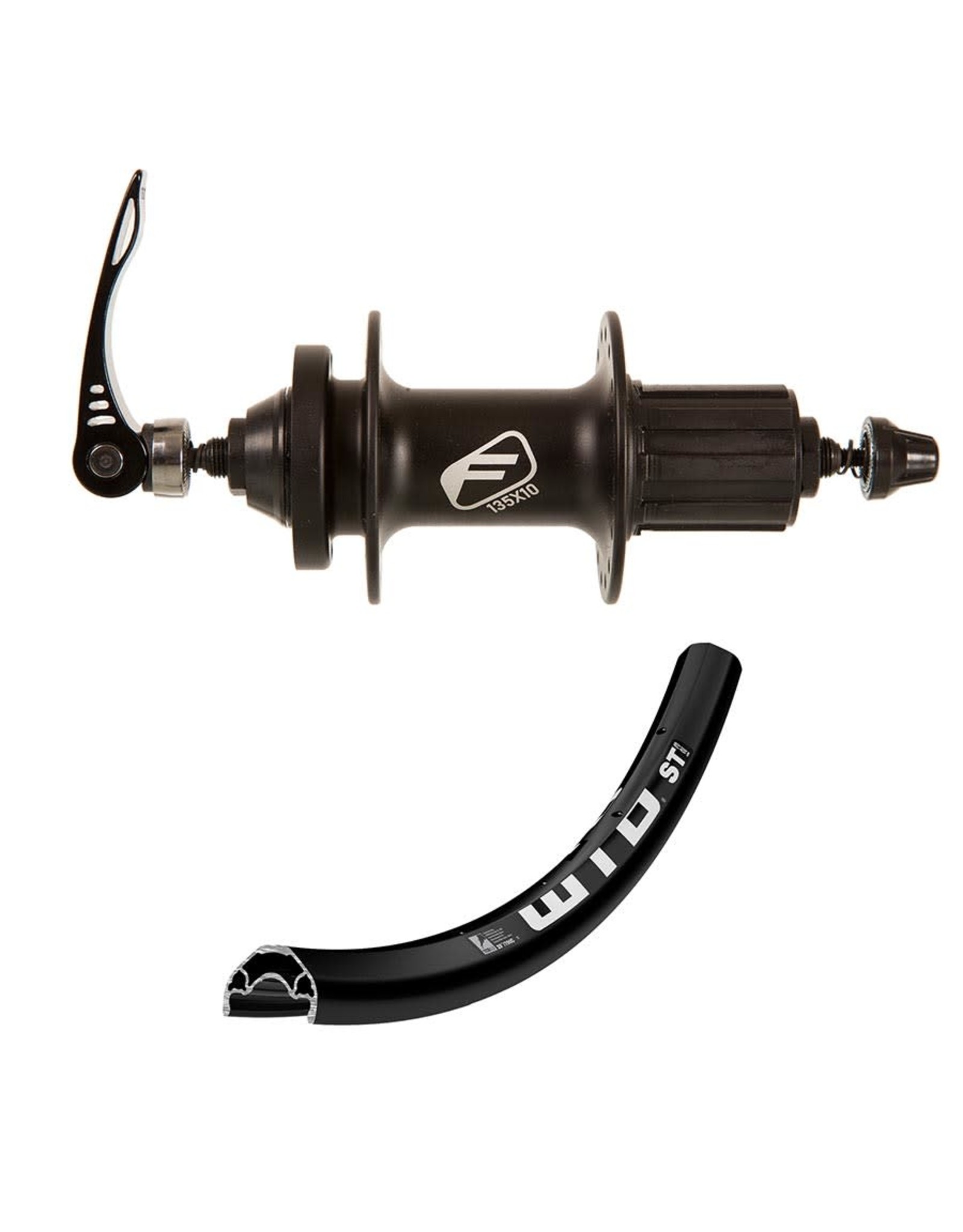 Wheel WTB STi23 / Formula DC22 29" 32h QR 135 mm 6-Bolt Shimano HG Black