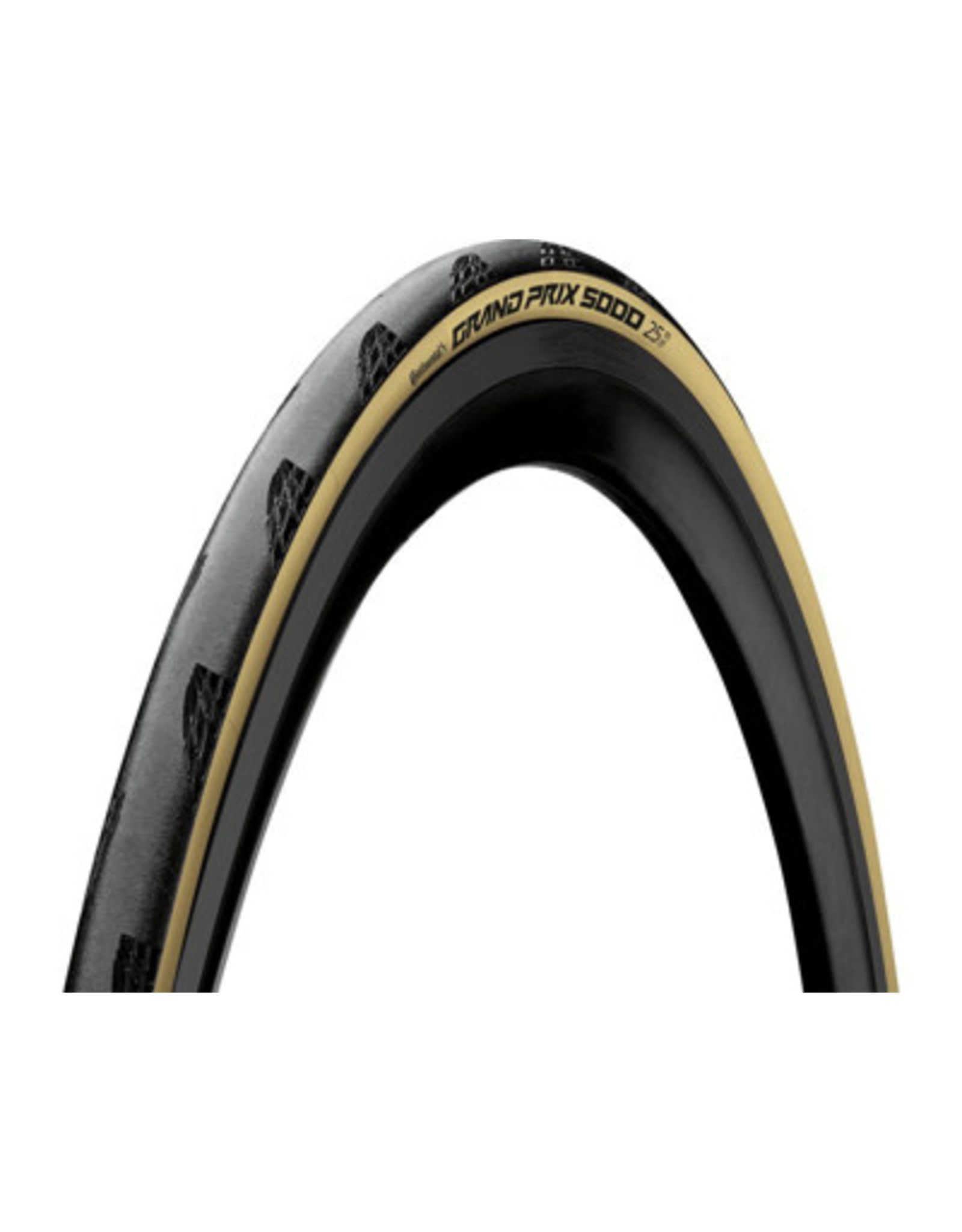 Continental Tire Continental Grand Prix 5000 700x25 Folding Black/ Cream