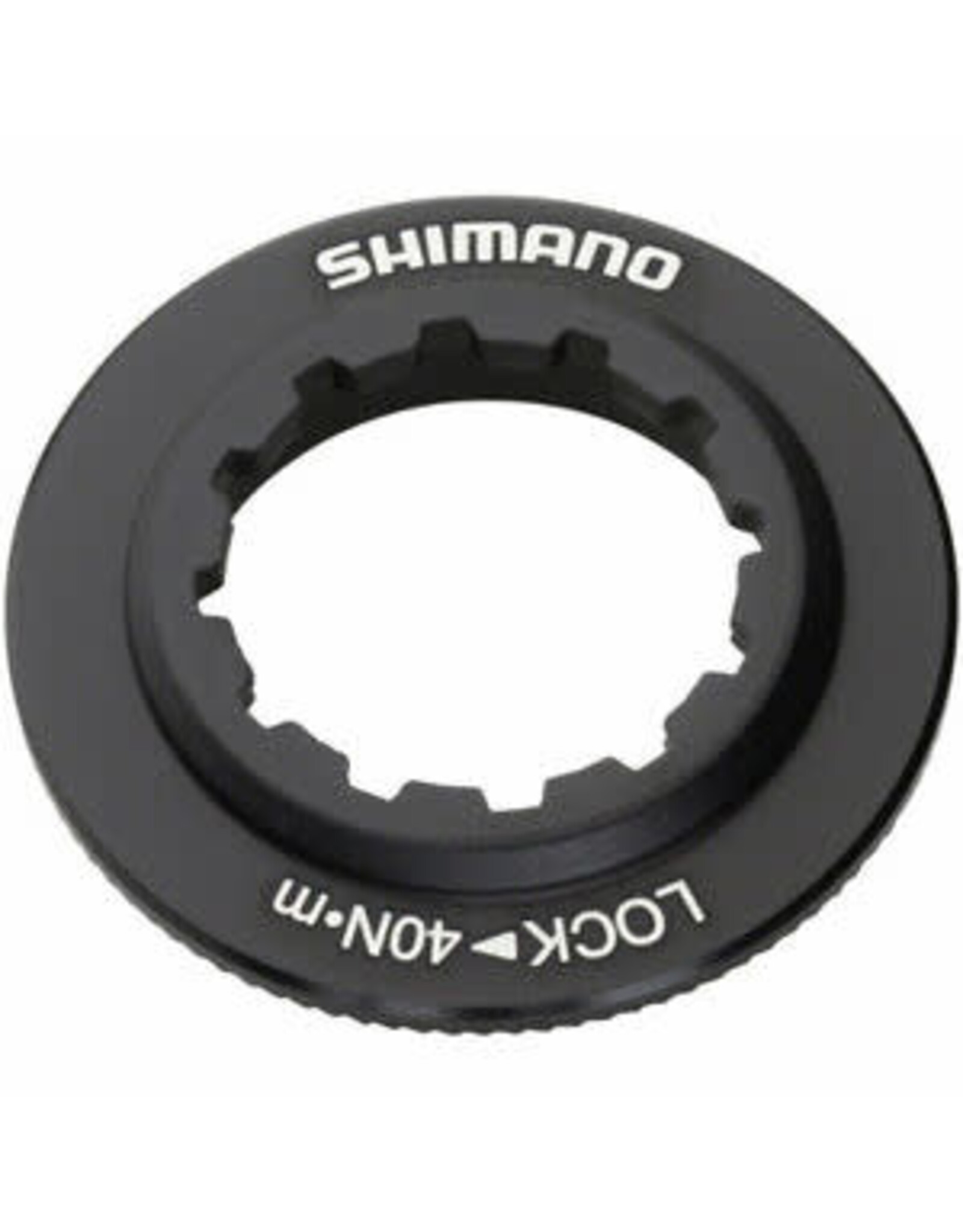 Shimano Brake Rotor Lockring Shimano SM-RT81 Internal Spline Black