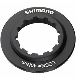 Shimano Brake Rotor Lockring Shimano SM-RT81 Internal Spline Black