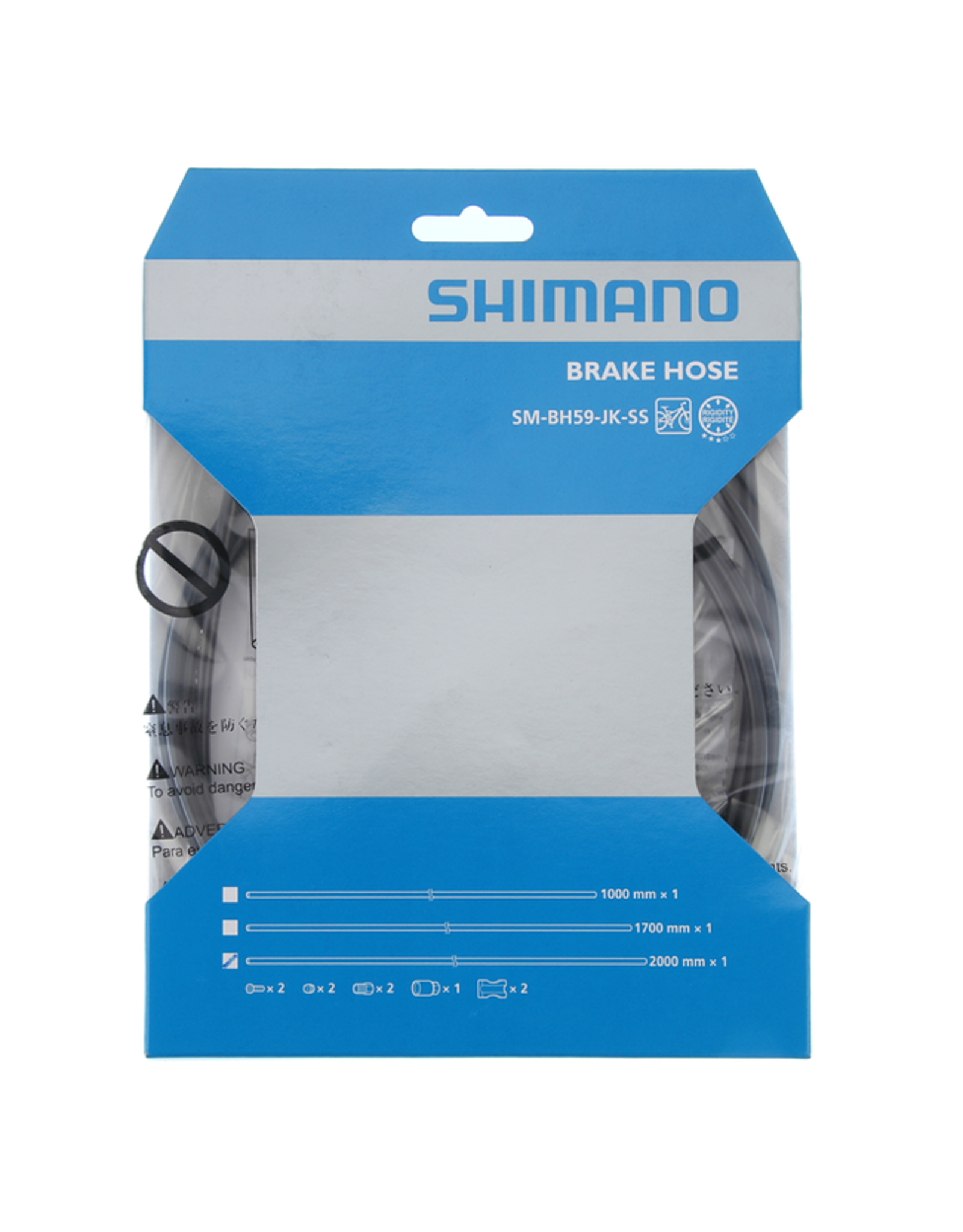 Shimano Hydraulic Brake Hose Shimano SM-BH59-SS 1700 mm Black