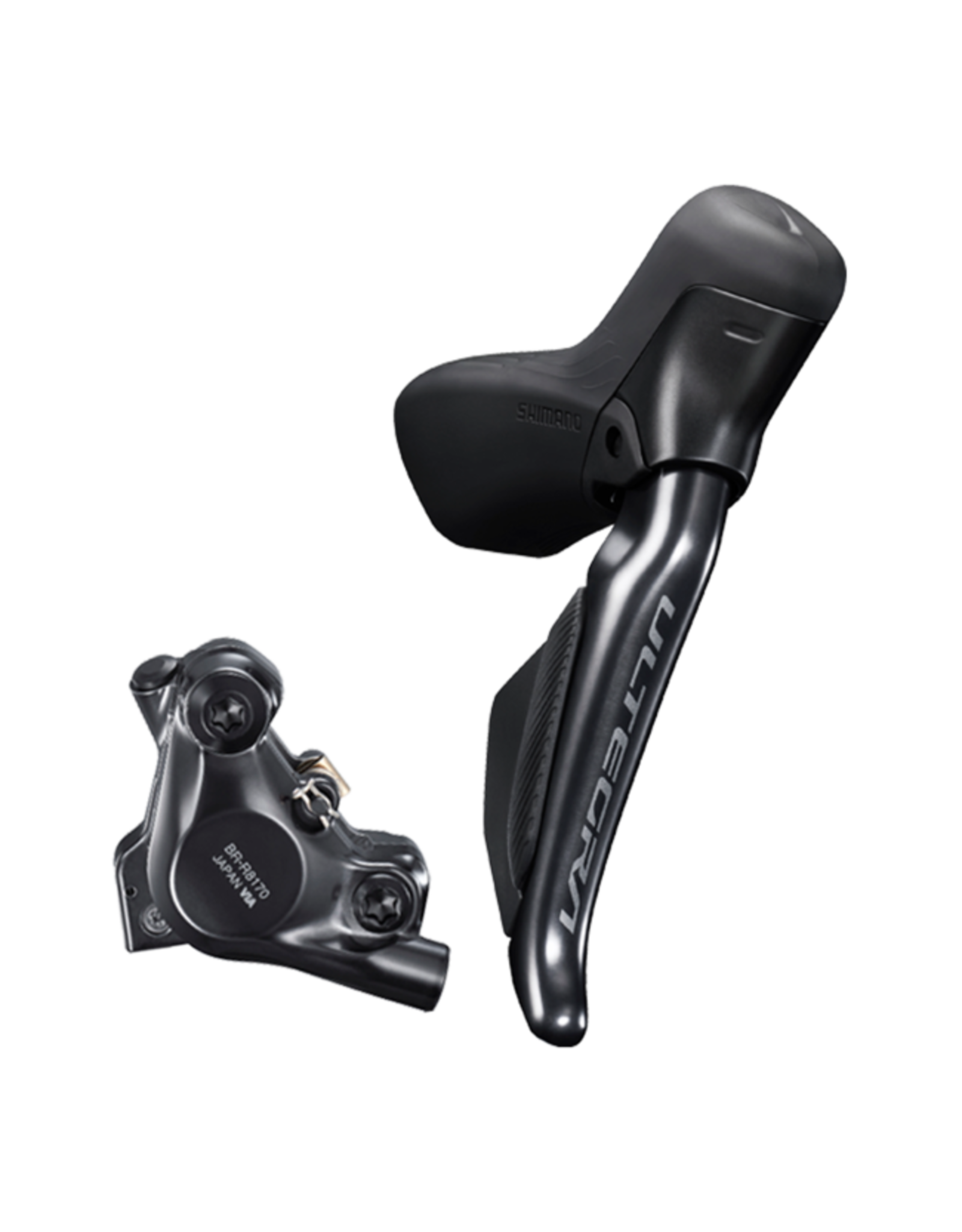 Shimano Brakeset/ Shifter Shimano Ultegra ST-R8170D Di2 BR-R8170 Hydraulic Disc Right/ Rear 12-Sp Flat Mount Black
