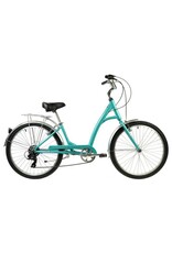 Manhattan Cruisers Bicycle 2024 Manhattan Cruisers Smoothie Deluxe Ladies Step-thru Teal