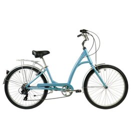 Manhattan Cruisers Bicycle 2024 Manhattan Cruisers Smoothie Deluxe Ladies Step-thru Light Blue