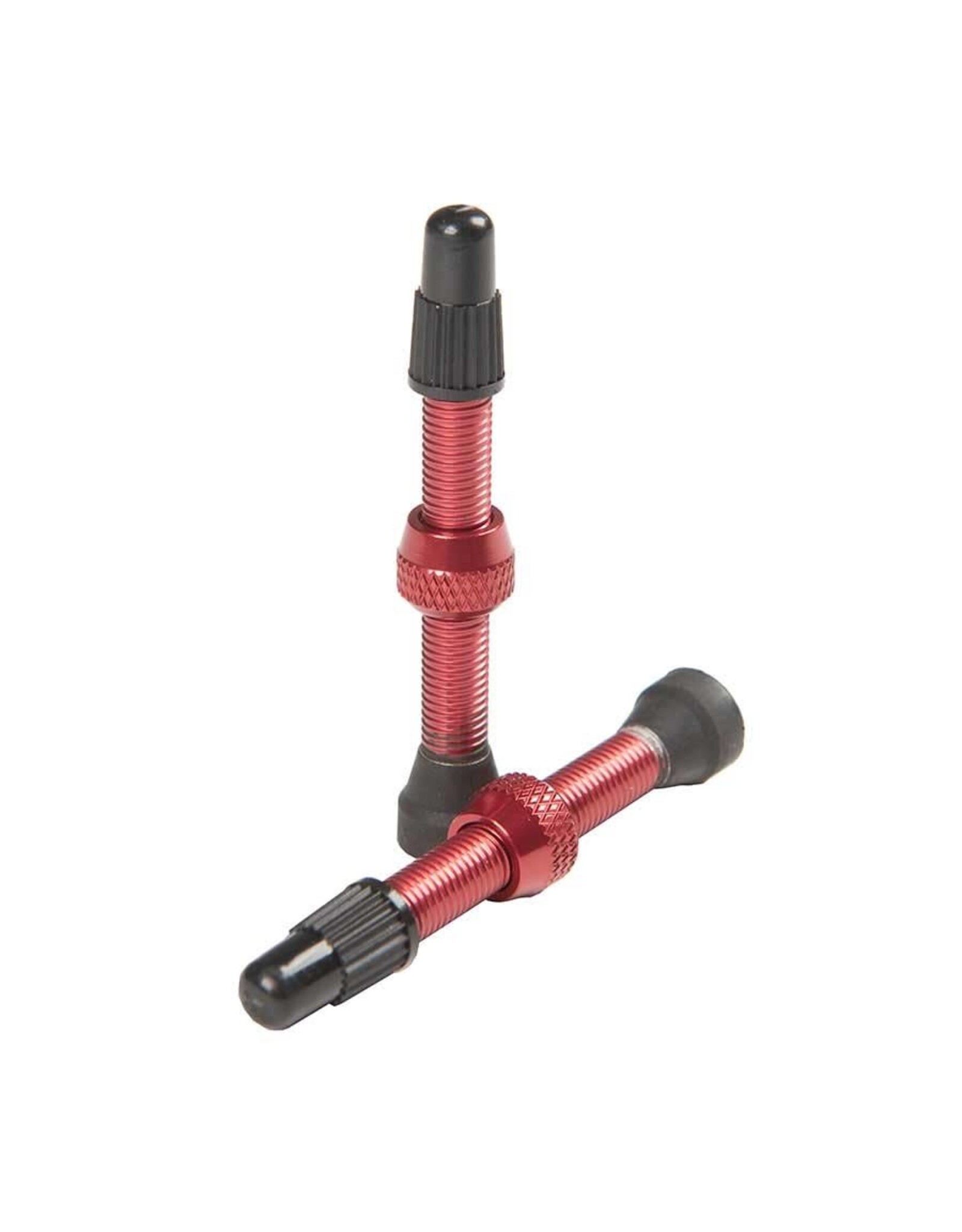 Stans No Tubes Tubeless Valves Stans No Tubes Aluminum 55 mm PV Red PAIR