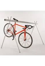 Moved By Bikes Bicycle Event Stand / Triathlon Transition Rack Moved By Bikes G3 Valet Silver
