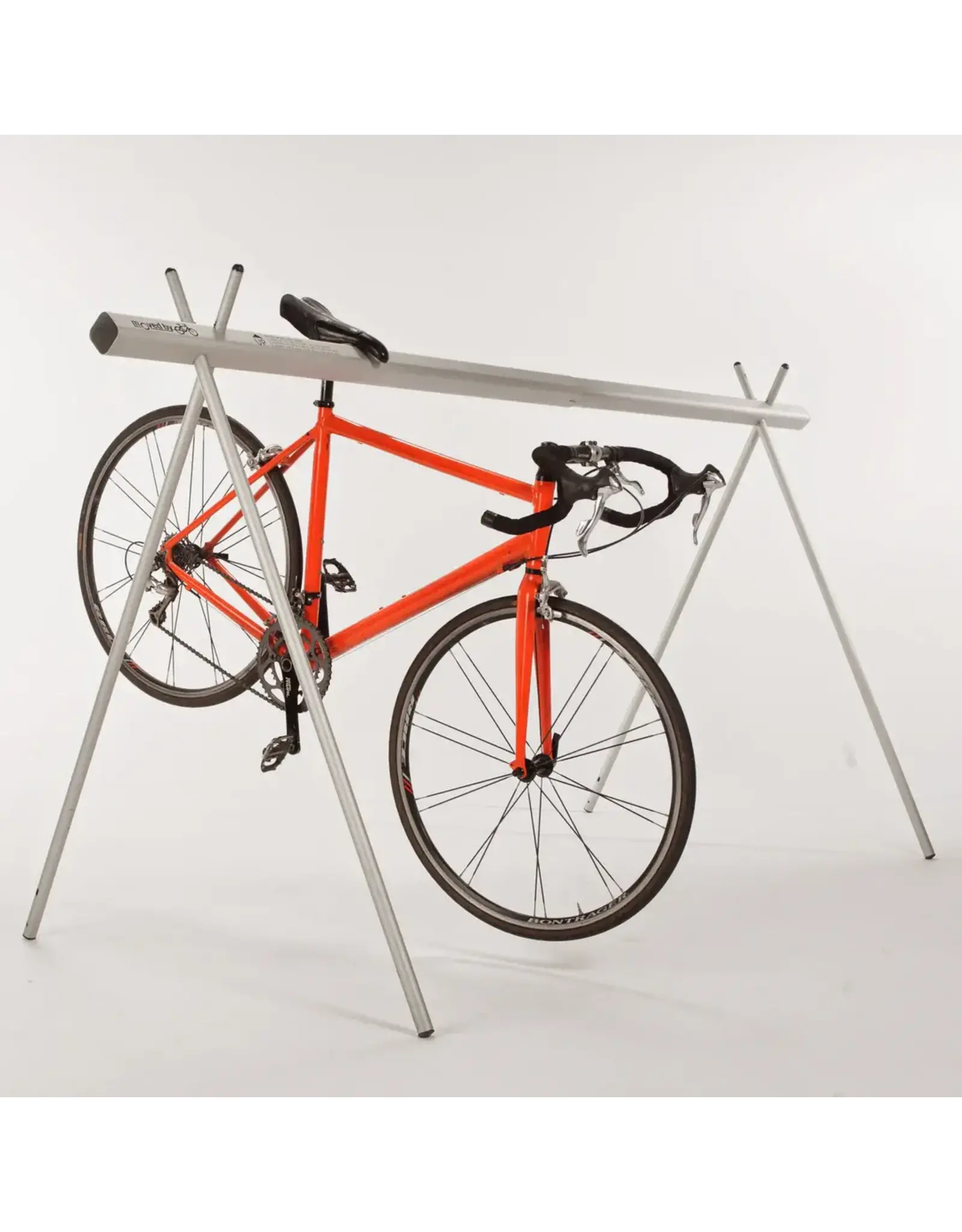 Moved By Bikes Bicycle Event Stand / Triathlon Transition Rack Moved By Bikes G3 Valet Silver