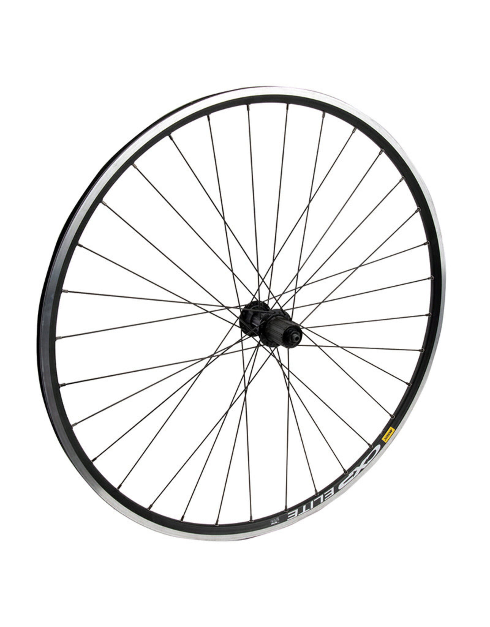 Wheel 700c Mavic CXP Elite 32h Shimano RS400 8/9/10/11-Sp Cassette QR 130 mm DT 2.0 Black