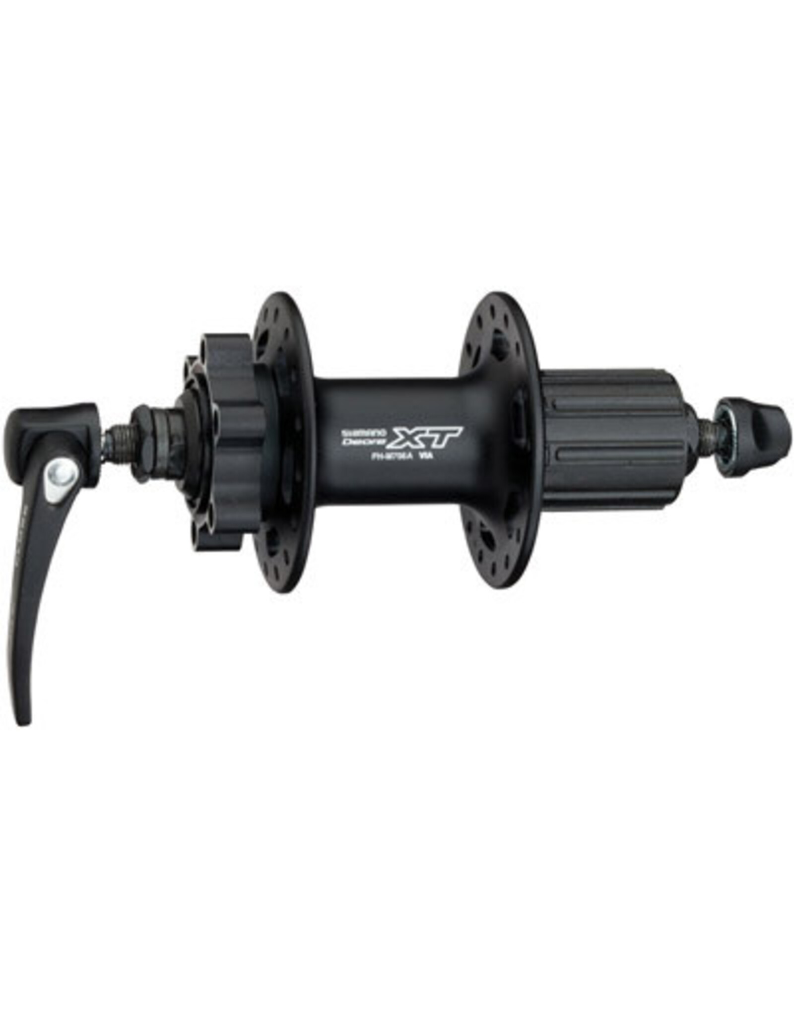 Shimano Hub Shimano Deore XT FH-M756A 6-Bolt HG 135 mm QR 36-Hole 8/9/10/11-Sp Black