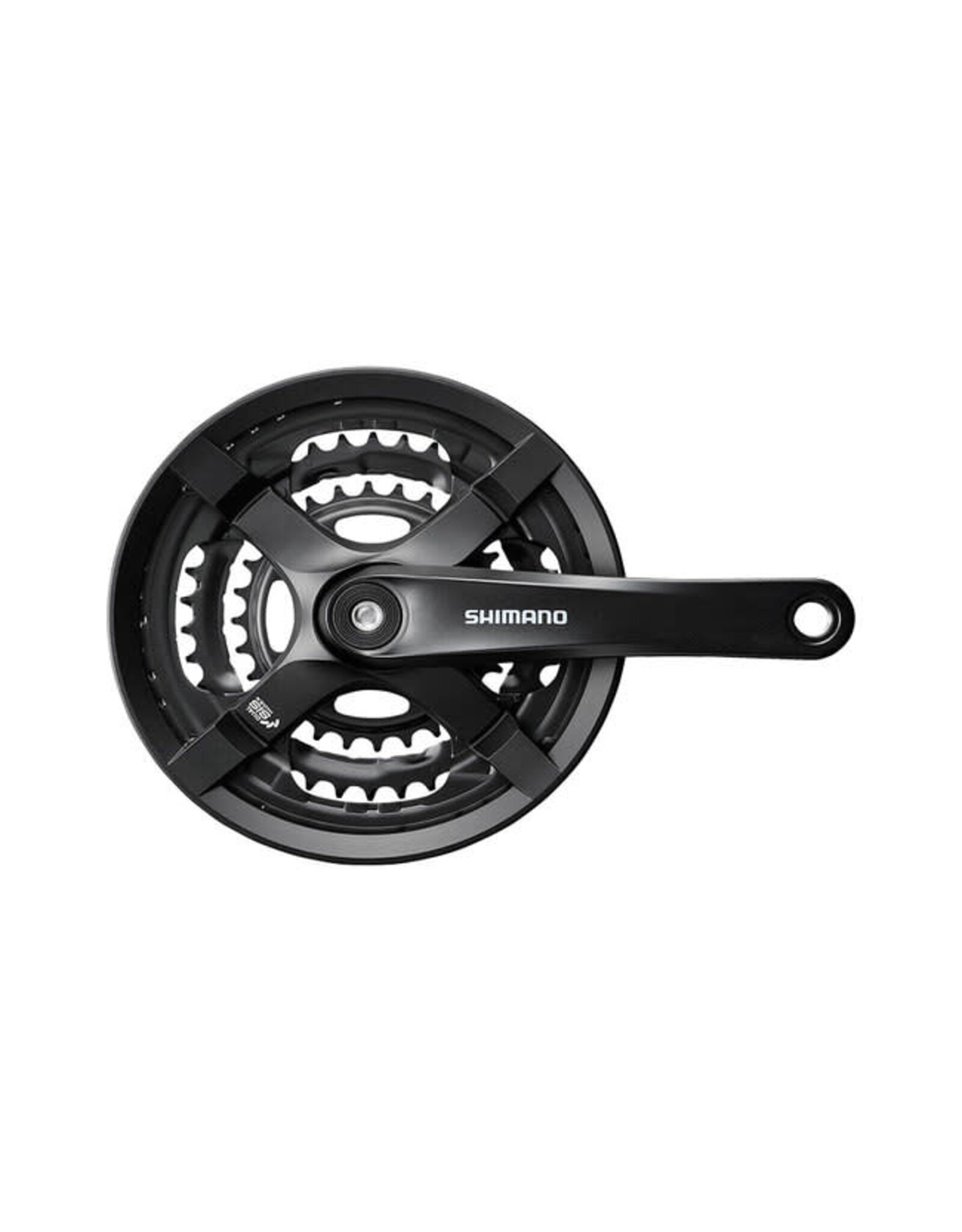Shimano Crankset Shimano Tourney FC-TY501 6/7/8-Sp 170 mm 24/34/42t Black