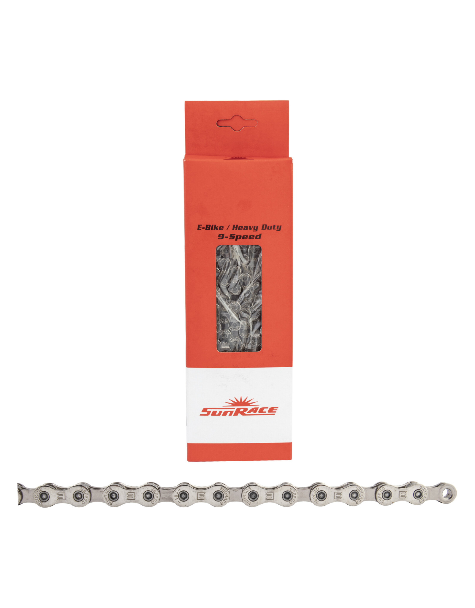 SunRace Chain Sunrace CN-M9E 9-Sp 136 Link Silver
