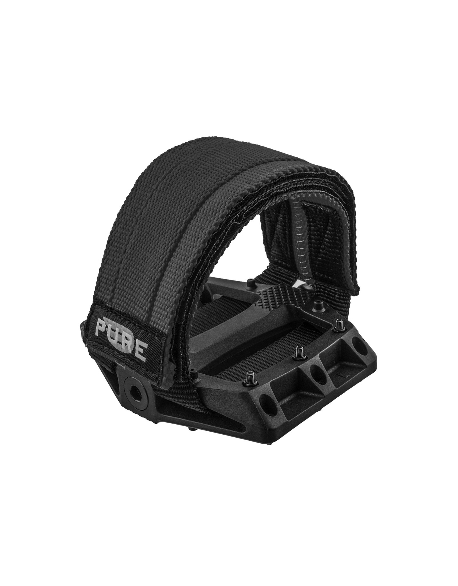 Pure Cycles Toe Straps Pure Cycles Pro Footstrap Black