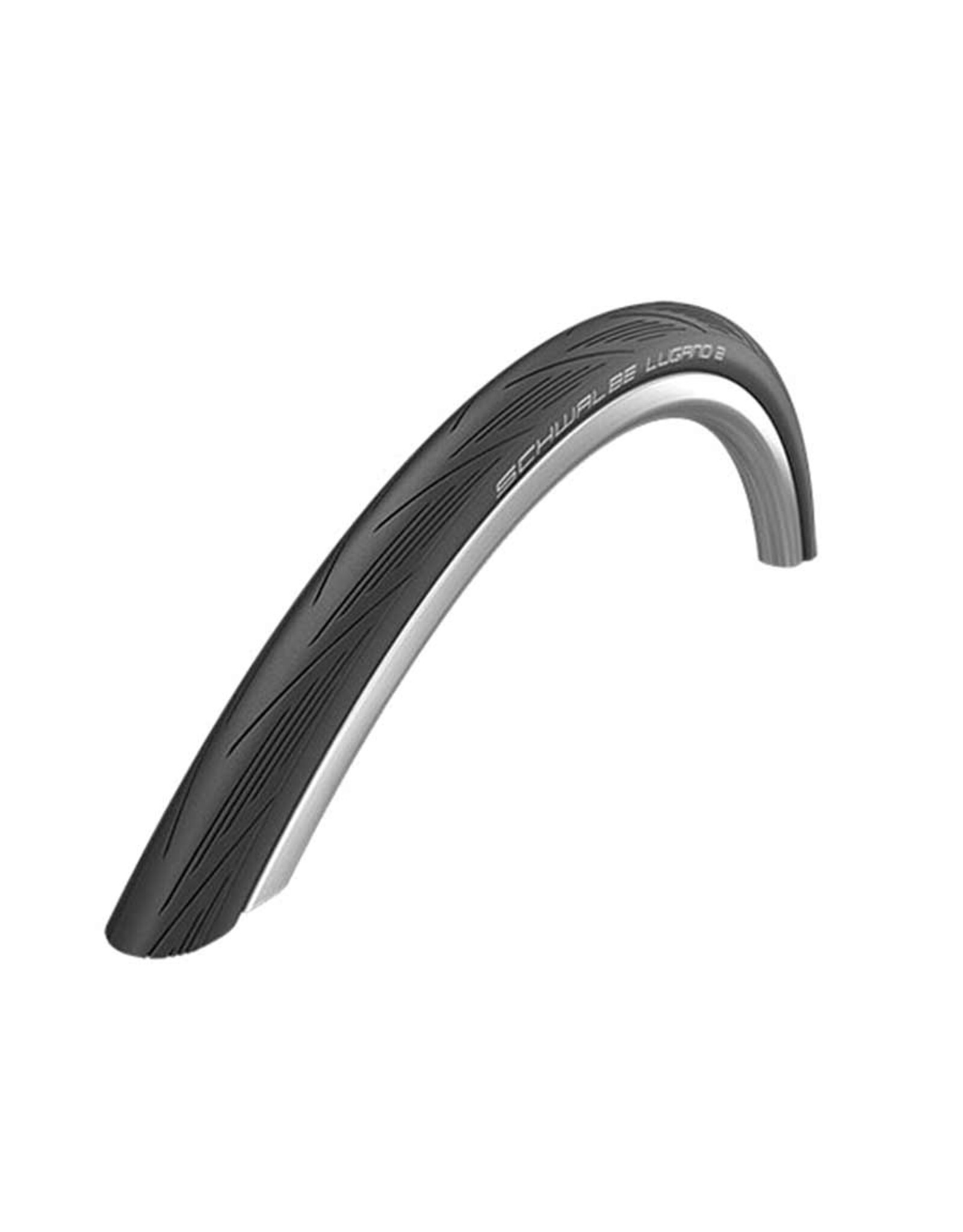 Schwalbe Tire Schwalbe Lugano II 700x25c Silica K-Guard Black
