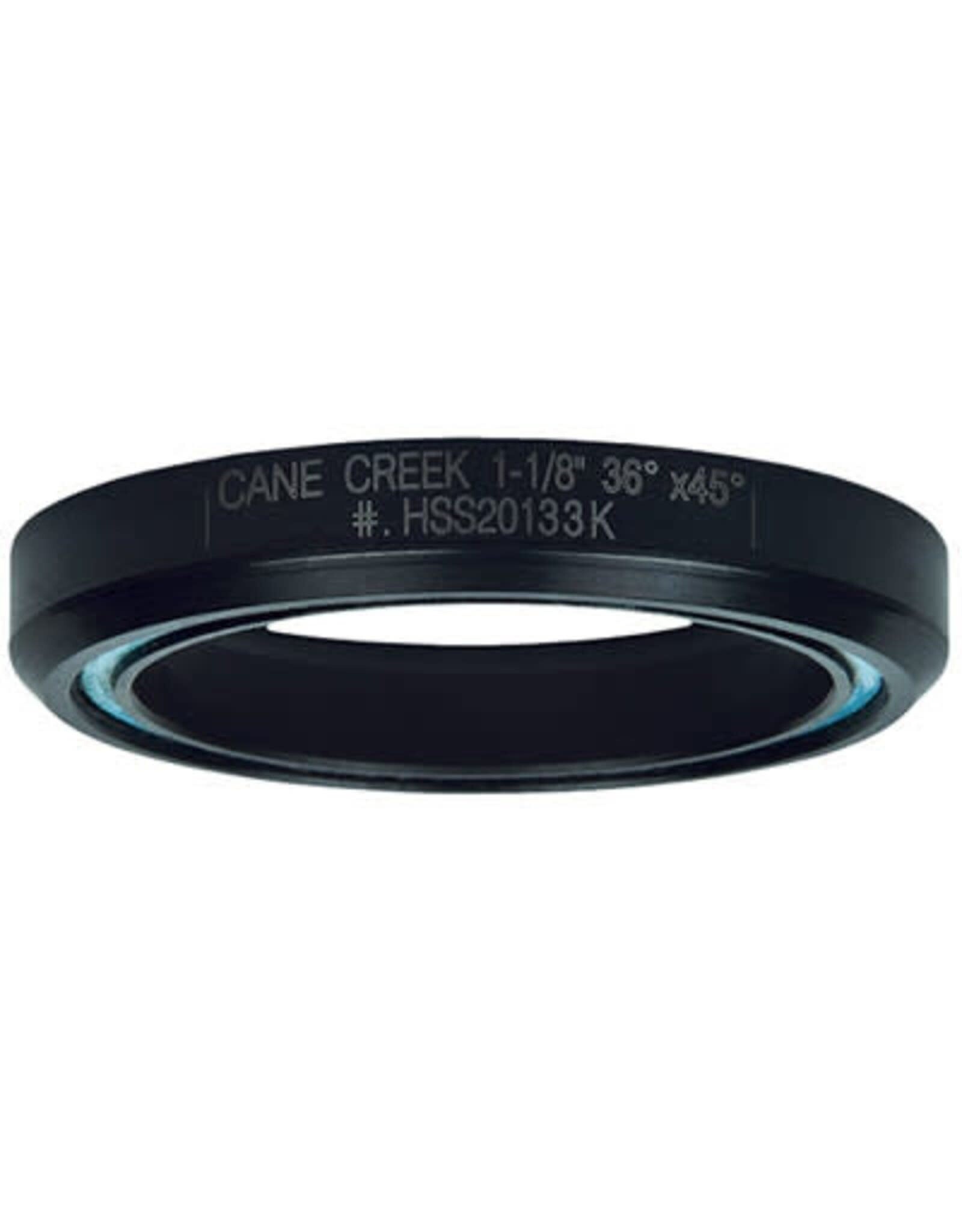 Cane Creek Headset Cartridge Bearing Cane Creek  10 Series IS 30x41x6.5 mm 1-1/8" 36° Inner/45° Outer Black Oxide EACH