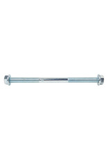 Wald Products Hub Axle & Nuts Wald #9094 3/8" x 24 tpi 6.5"