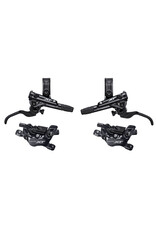 Shimano Disc Brake Set Shimano Deore XT BL-M8100 (L&R), BR-M8120(F&R), Dual Piston Metal Finned Pads Black