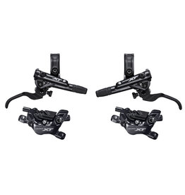 Shimano Disc Brake Set Shimano Deore XT BL-M8100 (L&R), BR-M8120(F&R), Dual Piston Metal Finned Pads Black