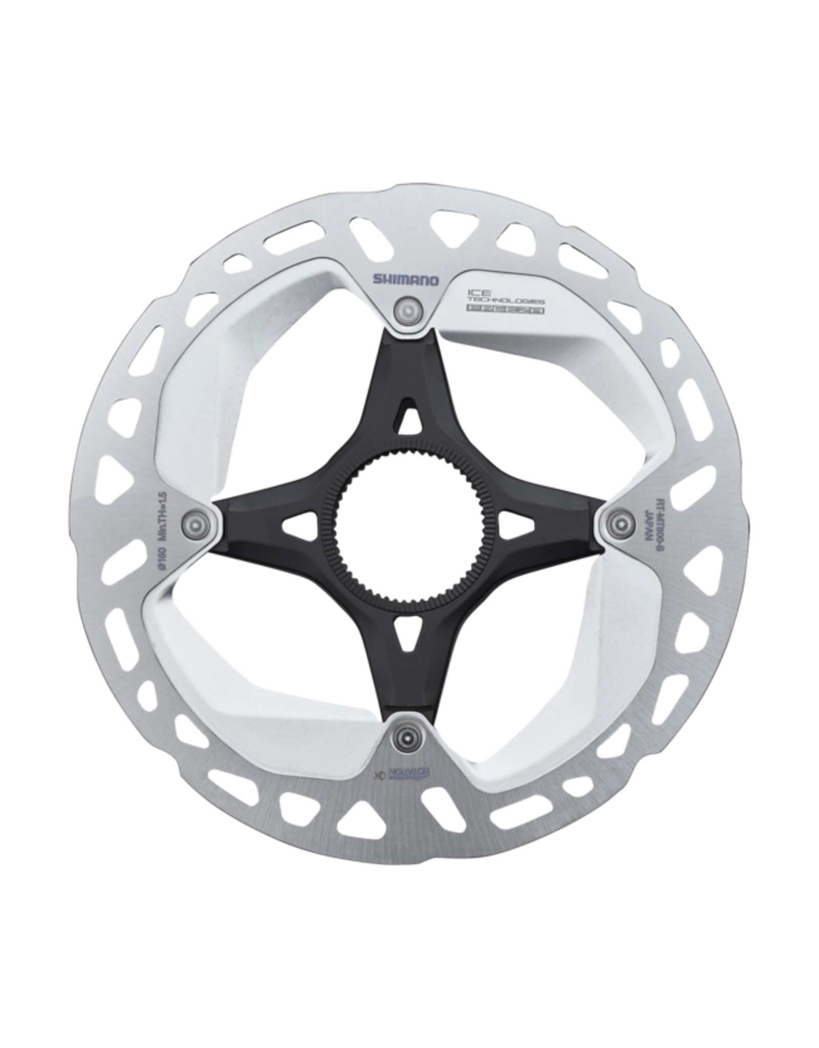 Shimano Disc Brake Rotor Shimano RT-MT800 160 mm External Lockring