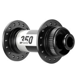 DT Swiss Hub DT Swiss 350 Centerlock Disc Front 24h 12x100 mm Black