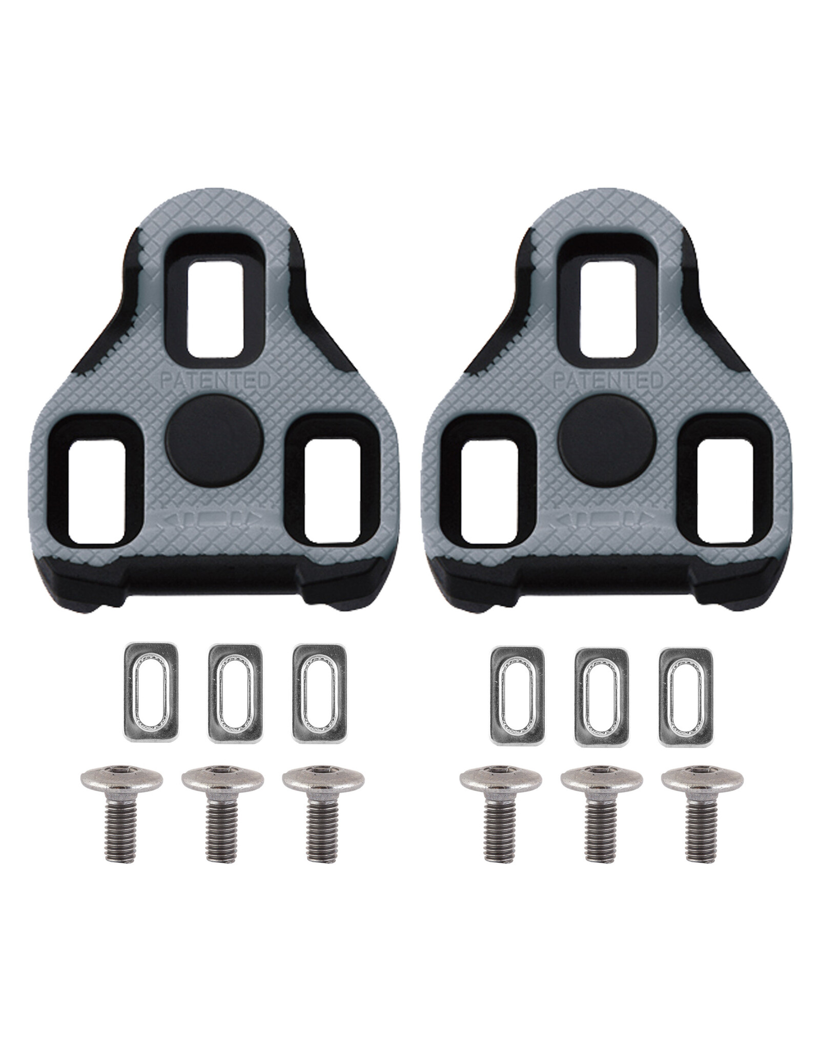 Shoe Cleats Exustar Look Keo Fixed Black/Grey