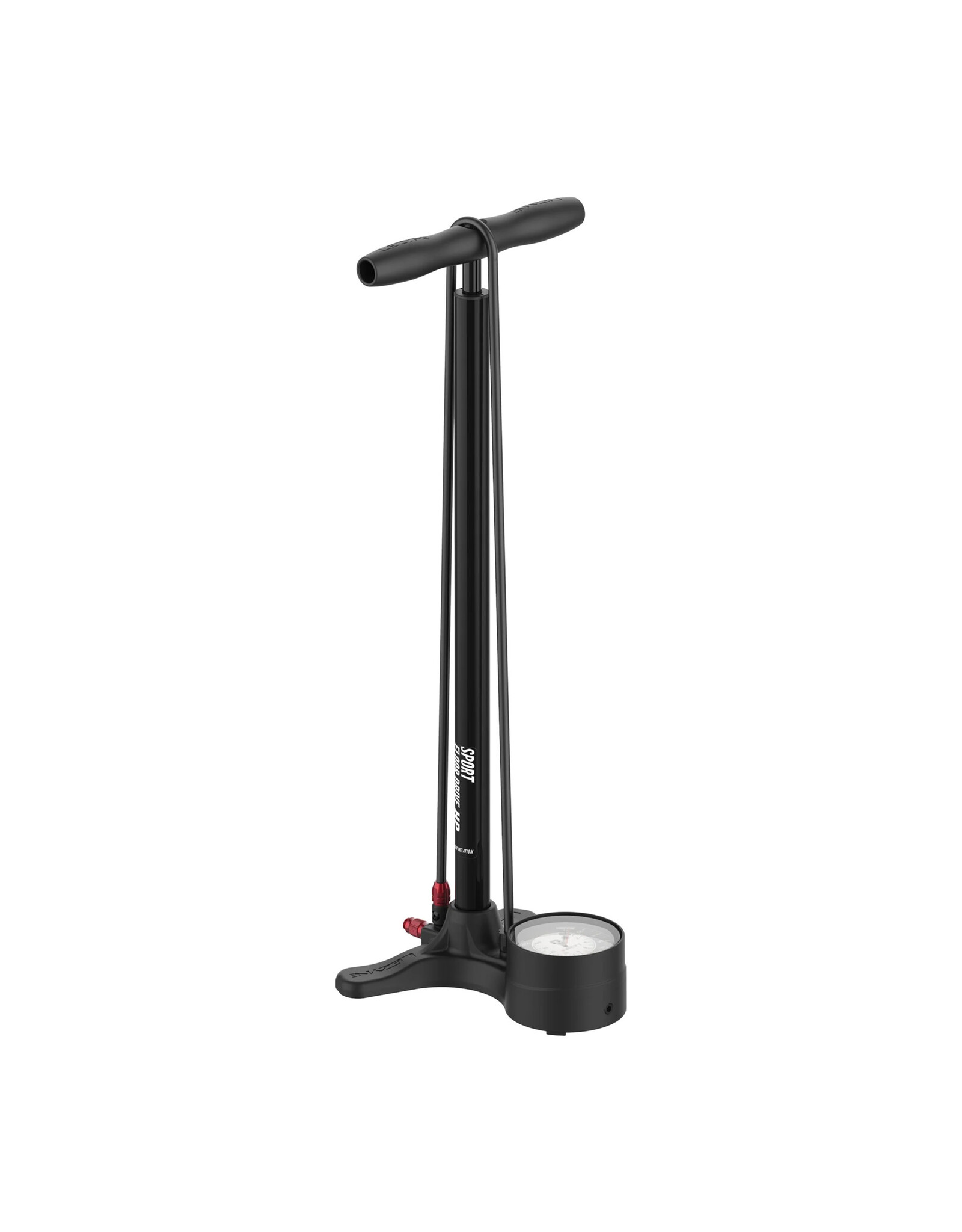 Lezyne Floor Pump Lezyne Sport Floor Drive 3.5 Flat Black