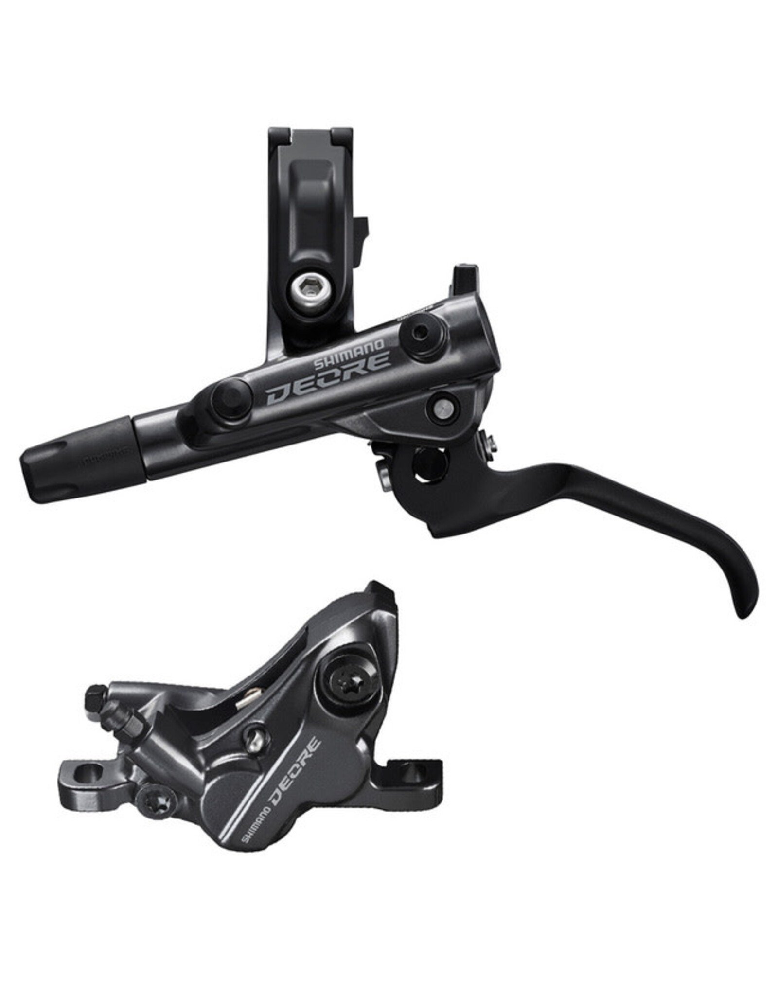 Shimano Disc Brake Set Shimano Deore BL-M6100(L) BR-M6120(F) Front 1000 mm SM-BH90-SS Hose Black