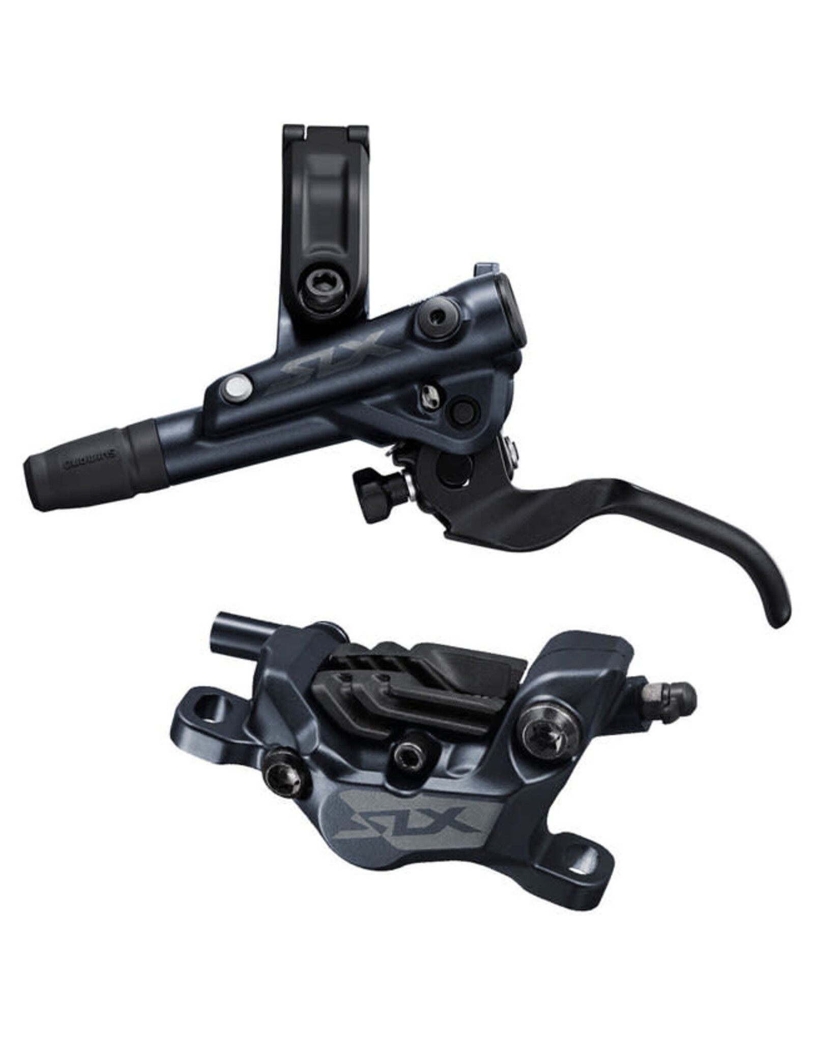 Shimano Disc Brake Set Shimano SLX BL-M7100(L), BR-M7120(F) Front 1000 mm SM-BH90-SBM Hose Black