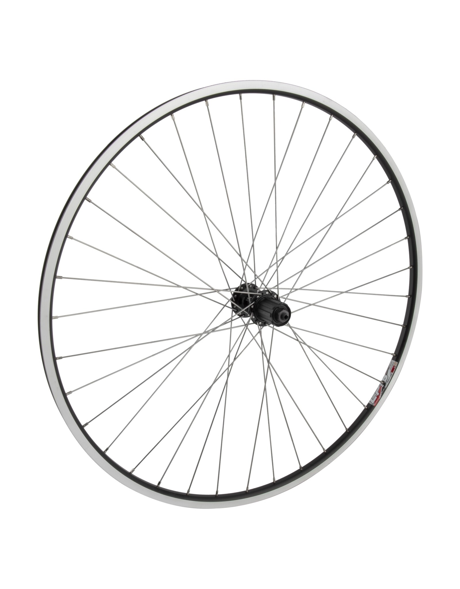Wheel 700c 622x14 Weinmann LP18 36h WM RD1000 8/9/10/11-Sp Cassette QR 130 mm O.L.D. SS2.0SL Black w/MSW