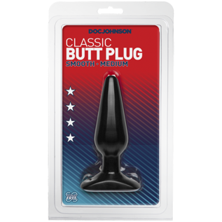 DOC JOHNSON CLASSIC PLUGS BLACK