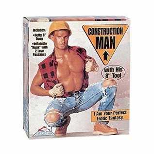 CALIFORNIA EXOTICS LOVE DOLL INFLATABLE LIFE SIZE CONSTRUCTION MAN