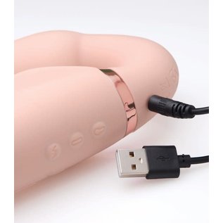 STRAP U VIBRATING STRAPLESS STRAP ON DILDO