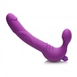 STRAP U VIBRATING STRAPLESS STRAP ON DILDO