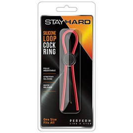 BLUSH STAY HARD SILICONE LOOP COCK RING