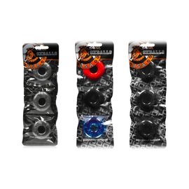 OXBALLS OXBALLS RINGER DONUT RINGS PACK OF 3