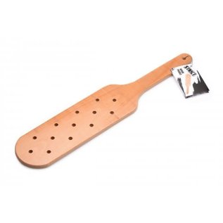 STRICT LEATHER PADDLE WOODEN LARGE