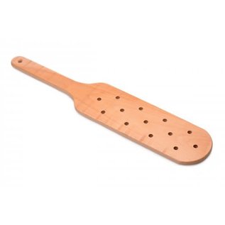 STRICT LEATHER PADDLE WOODEN LARGE
